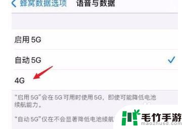 苹果手机如何提到4g