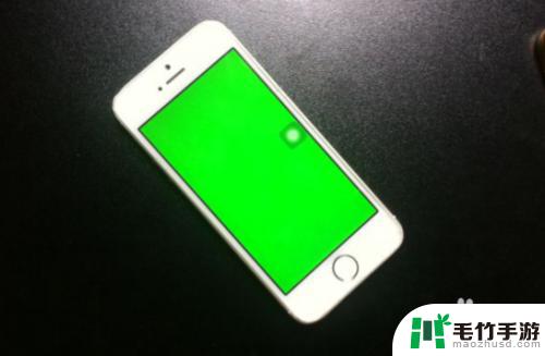 苹果手机亮屏是绿的怎么办