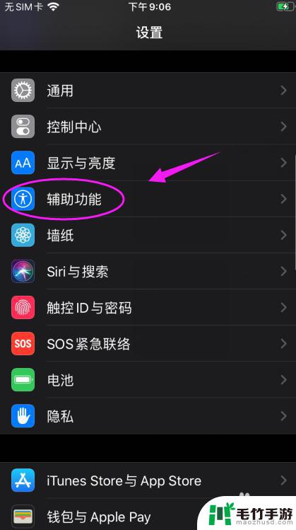 如何设置苹果手机辅助功能