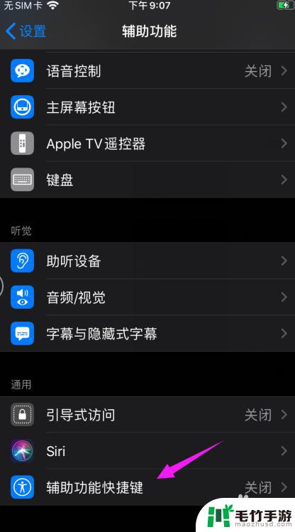 如何设置苹果手机辅助功能