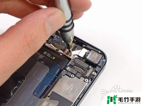 苹果5的手机怎么拆开