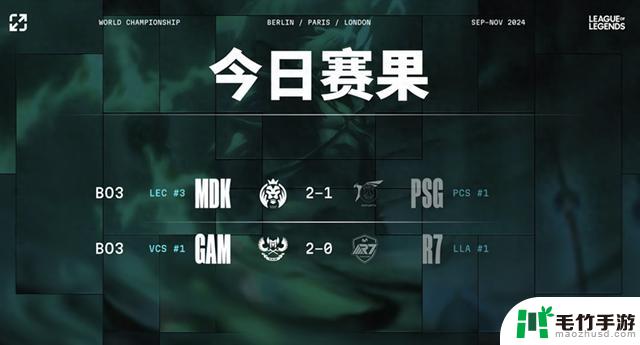 S14入围赛第三日：MDK、GAM成功晋级瑞士轮，PSG遗憾败北！